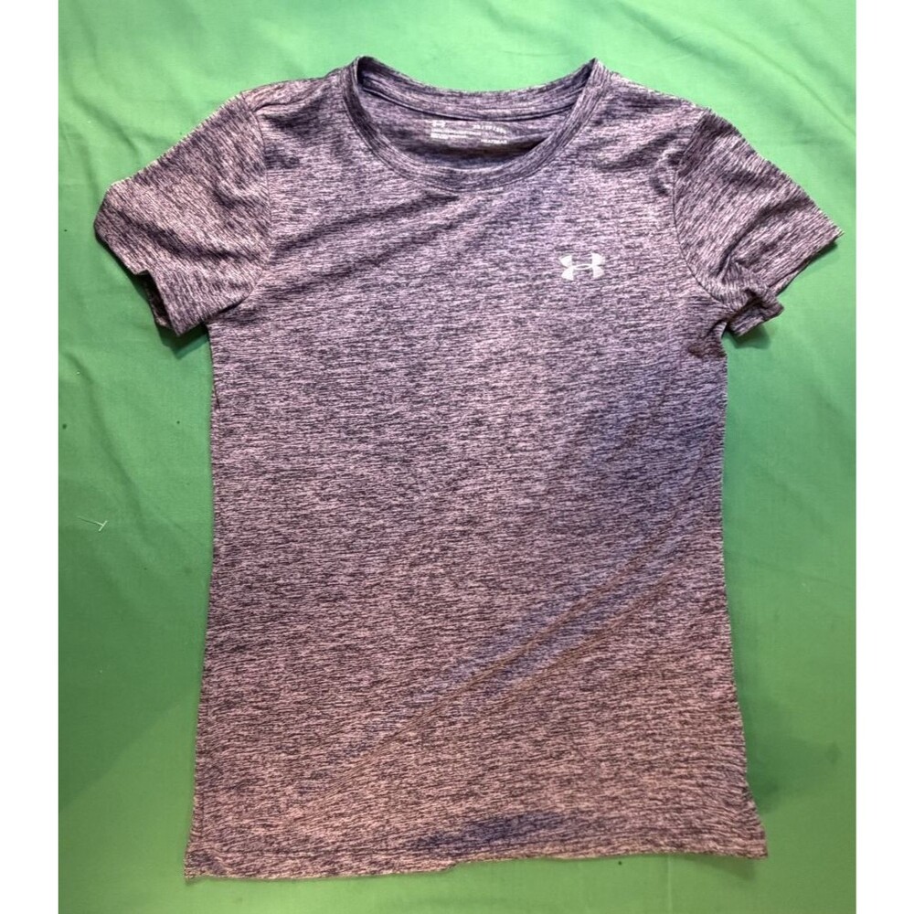 Under Armour Heathered Short Sleeve Performance T-Shirt Women's Size XS